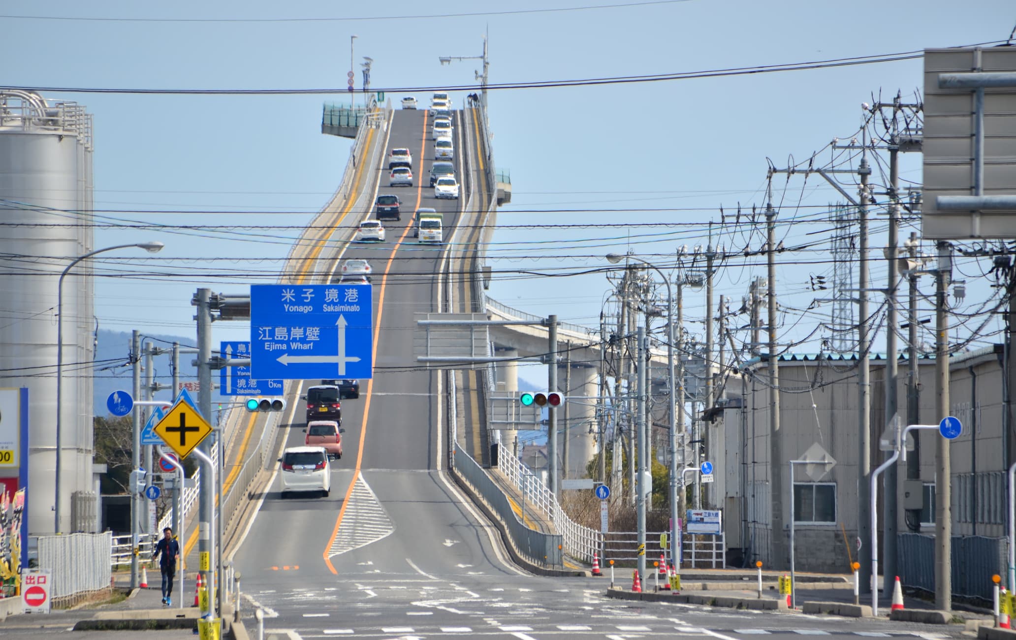 Мост Есима Охаси в Японии